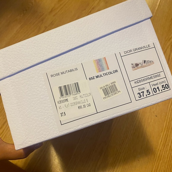 Sold Dior Granville espadrilles 37.5 - Picture 7 of 7